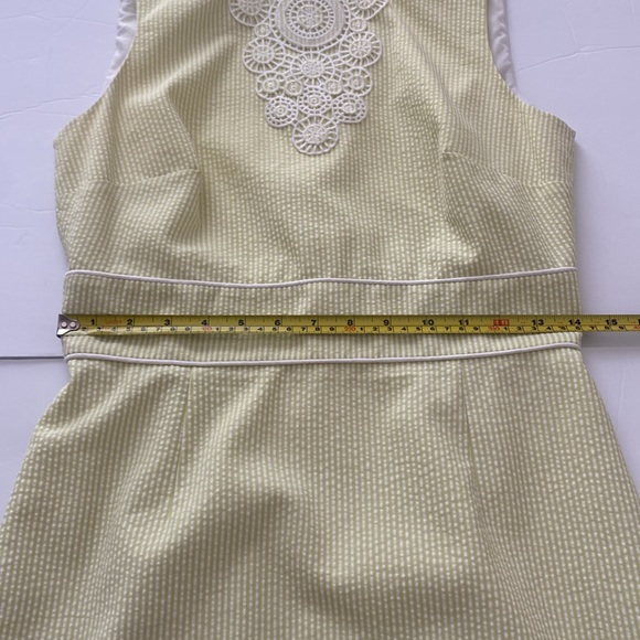 Alex Marie Seersucker Sheath‎ Dress - Picture 7 of 11